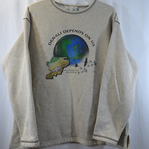 Other - Vintage Denali Eco Tourism Sweatshirt